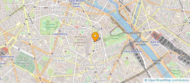 localisation de l'entreprise MADAME ANNE-SOPHIE ITHIER  PARIS