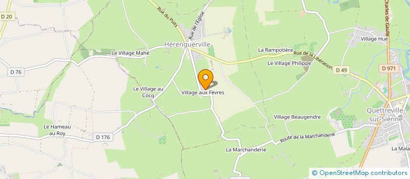 localisation de l'entreprise MADAME ANNE-SOPHIE JACOB  QUETTREVILLE-SUR-SIENNE