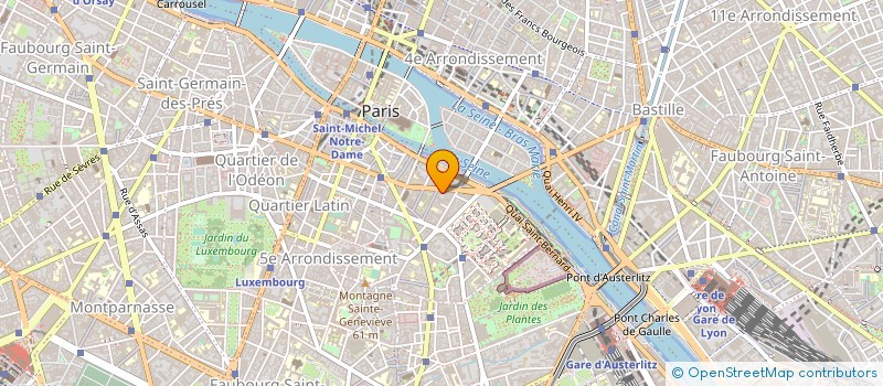 localisation de l'entreprise MADAME ANNE-SOPHIE JAUNAY  PARIS