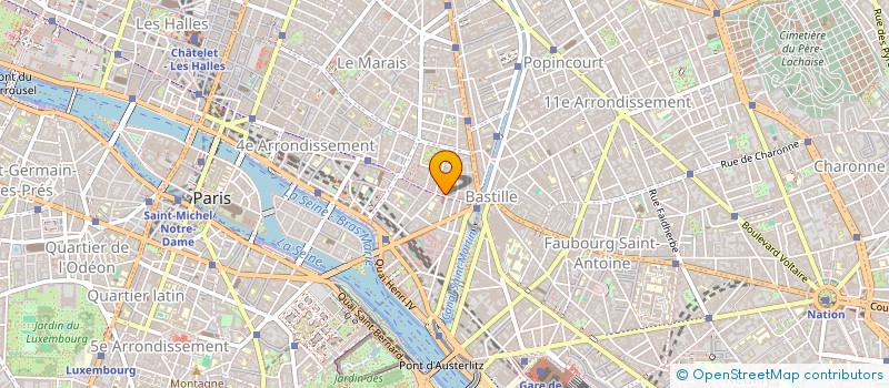 localisation de l'entreprise MADAME ANNE-SOPHIE JESSEL  PARIS