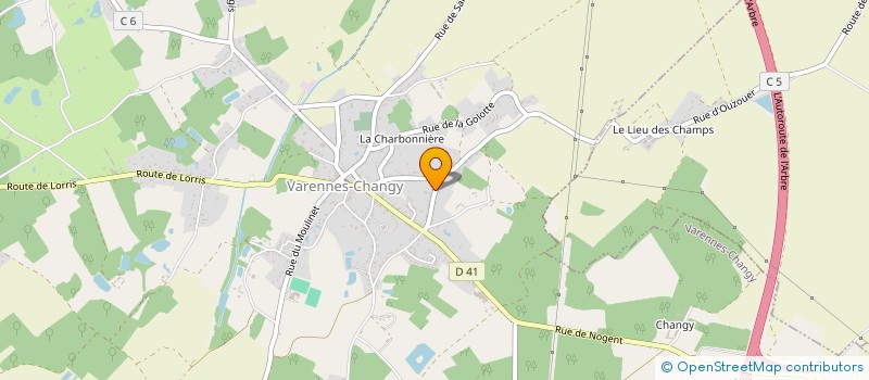 localisation de l'entreprise MADAME ANNE-SOPHIE JOYEUX à VARENNES-CHANGY