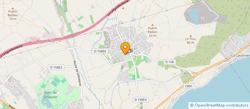 localisation de l'entreprise MADAME ANNE-SOPHIE JUPIN  LOUPIAN