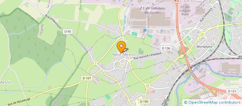 localisation de l'entreprise MADAME ANNE-SOPHIE LAMBERT  NEUF-MESNIL