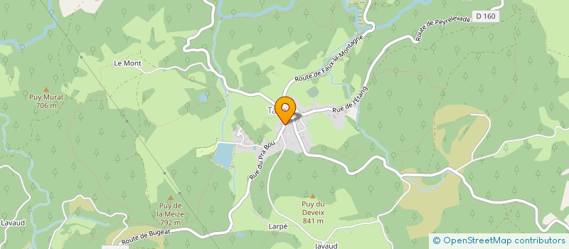 localisation de l'entreprise MADAME ANNE-SOPHIE LAMBERTS  TARNAC