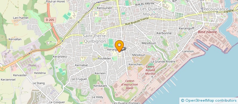 localisation de l'entreprise MADAME ANNE SOPHIE LAURENT à BREST