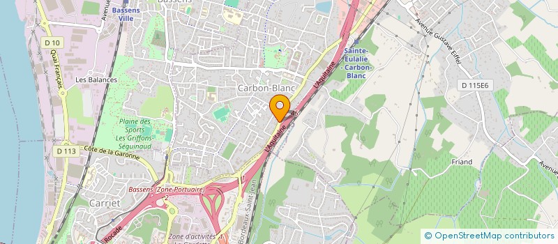 localisation de l'entreprise MADAME ANNE-SOPHIE LE GOVIC  CARBON-BLANC