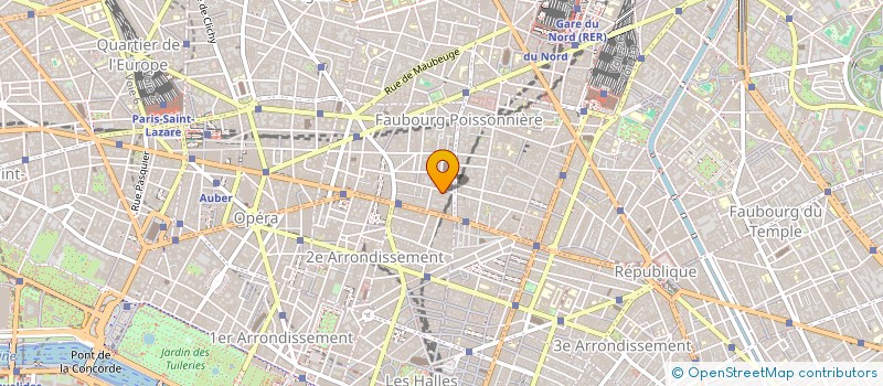 localisation de l'entreprise MADAME ANNE-SOPHIE LE HIR  PARIS