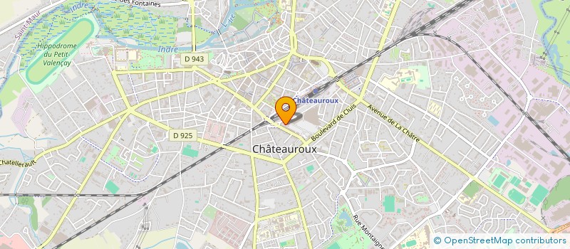 localisation de l'entreprise MADAME ANNE SOPHIE LE MAILLOUX à CHATEAUROUX