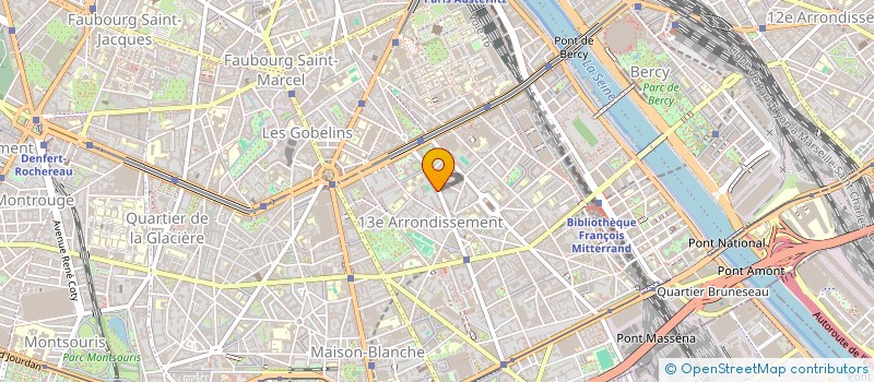 localisation de l'entreprise MADAME ANNE-SOPHIE LEBON  PARIS