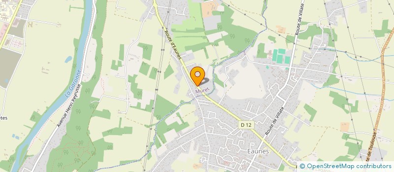 localisation de l'entreprise MADAME ANNE SOPHIE LECHANTRE  MURET