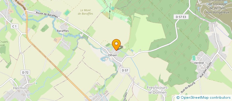 localisation de l'entreprise MADAME ANNE-SOPHIE LEGRAS  FRESNICOURT-LE-DOLMEN