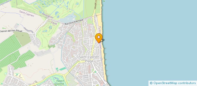 localisation de l'entreprise MADAME ANNE-SOPHIE LOUBET  SAINT-CYPRIEN