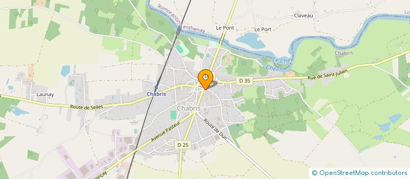 localisation de l'entreprise MADAME ANNE-SOPHIE LUCAS à CHABRIS