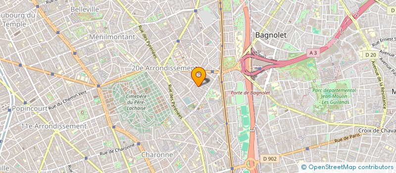 localisation de l'entreprise MADAME ANNE-SOPHIE MAKSATCHEVA  PARIS