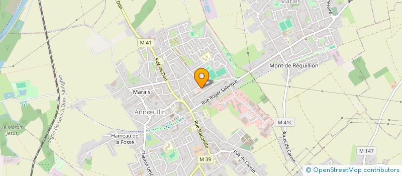 localisation de l'entreprise MADAME ANNE SOPHIE MALINOWSKI  ANNULLIN