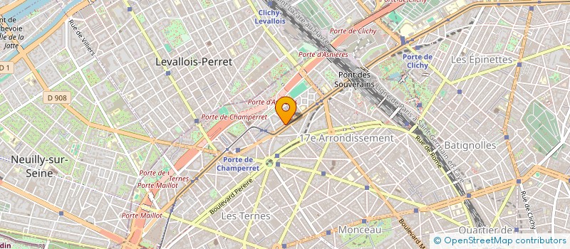 localisation de l'entreprise MADAME ANNE-SOPHIE MARTEAU  PARIS