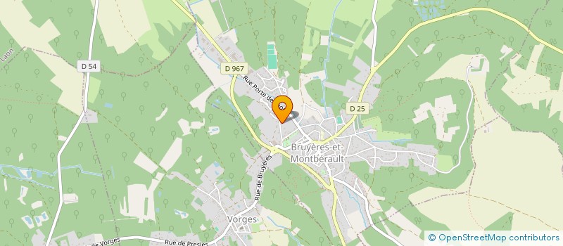 localisation de l'entreprise MADAME ANNE-SOPHIE MARYNS à BRUYERES-ET-MONTBERAULT