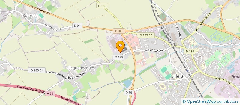 localisation de l'entreprise MADAME ANNE-SOPHIE MAYEUR à LILLERS