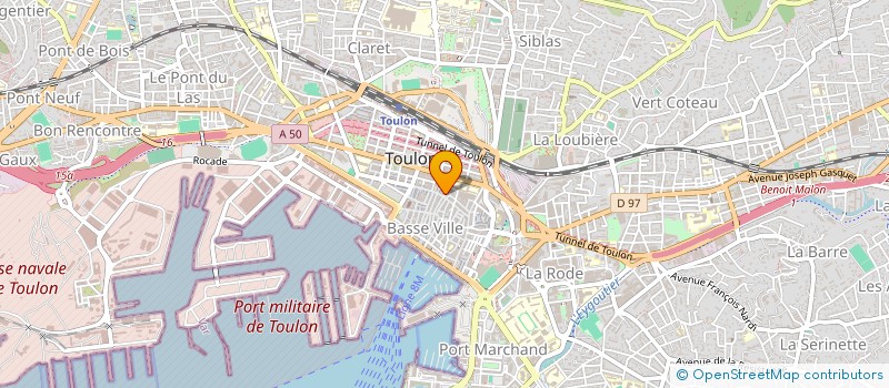 localisation de l'entreprise MADAME ANNE SOPHIE MAYEUX à TOULON
