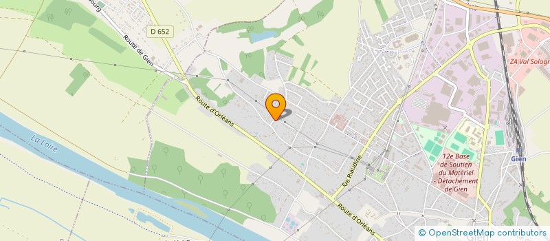 localisation de l'entreprise MADAME ANNE-SOPHIE MECHING  GIEN