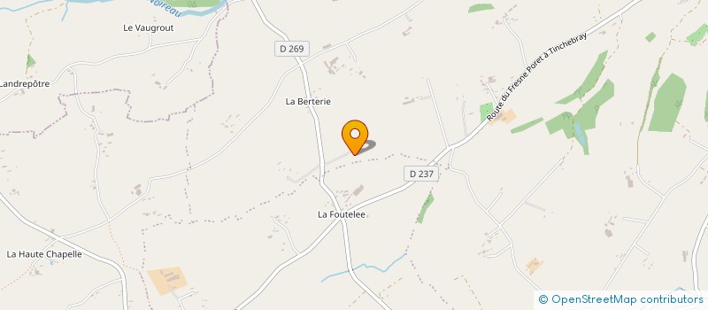 localisation de l'entreprise MADAME ANNE-SOPHIE MEUNIER à TINCHEBRAY-BOCAGE
