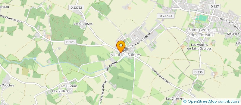 localisation de l'entreprise MADAME ANNE-SOPHIE MEUNIER  SAINT-GEORGES-DES-COTEAUX