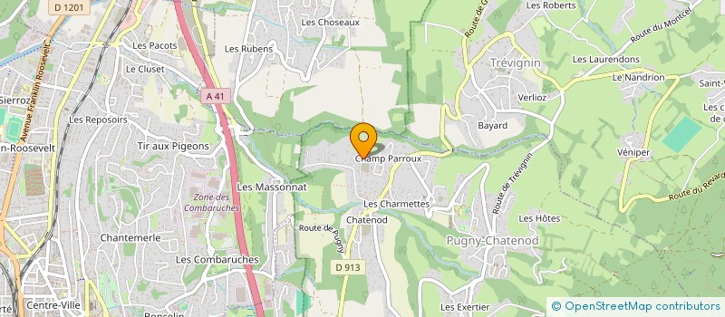 localisation de l'entreprise MADAME ANNE-SOPHIE MICHEL à PUGNY-CHATENOD