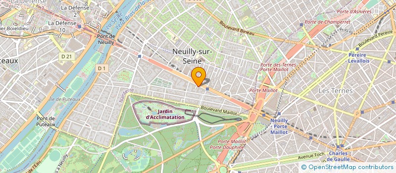 localisation de l'entreprise MADAME ANNE SOPHIE MICHEL à NEUILLY-SUR-SEINE