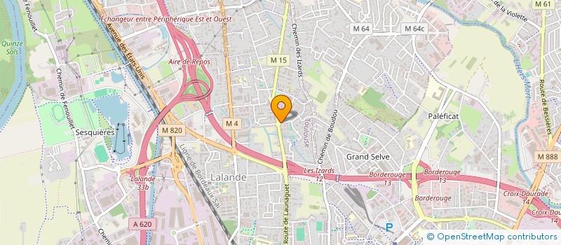localisation de l'entreprise MADAME ANNE-SOPHIE MOLARD à TOULOUSE