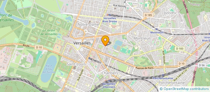 localisation de l'entreprise MADAME ANNE-SOPHIE MOLL à VERSAILLES