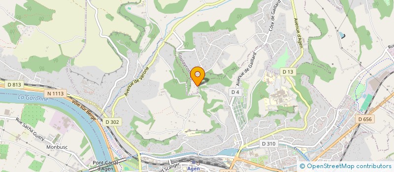 localisation de l'entreprise MADAME ANNE-SOPHIE MONDIN  FOULAYRONNES