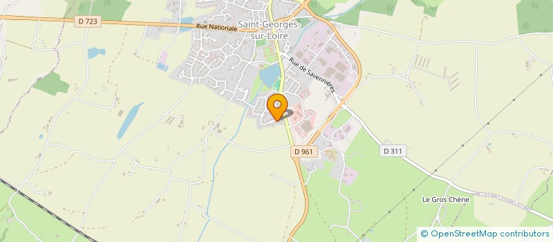 localisation de l'entreprise MADAME ANNE-SOPHIE MONTHAROUL à SAINT-GEORGES-SUR-LOIRE