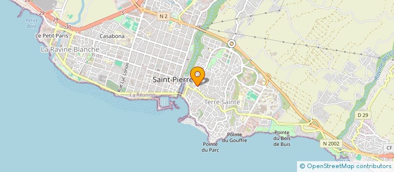 localisation de l'entreprise MADAME ANNE-SOPHIE MORASCHETTI  SAINT-PIERRE