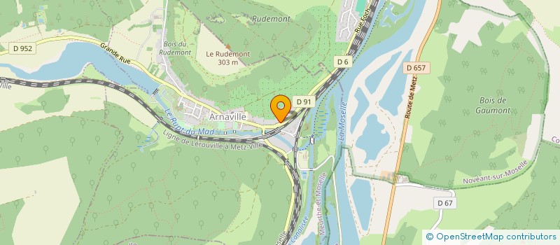 localisation de l'entreprise MADAME ANNE-SOPHIE MUGUET  ARNAVILLE