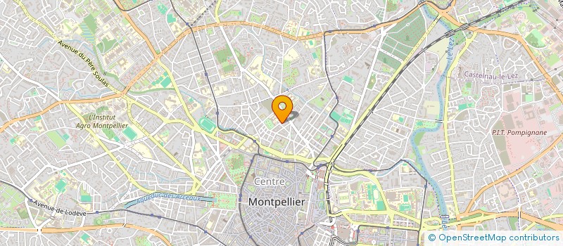 localisation de l'entreprise MADAME ANNE SOPHIE ODOUL à MONTPELLIER