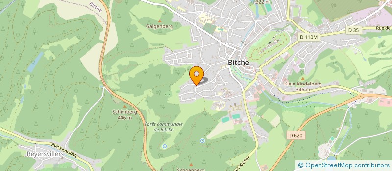 localisation de l'entreprise MADAME ANNE-SOPHIE OSTER  ROHRBACH-LES-BITCHE