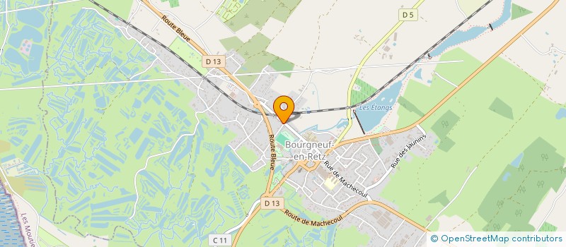 localisation de l'entreprise MADAME ANNE SOPHIE PAUL  VILLENEUVE-EN-RETZ