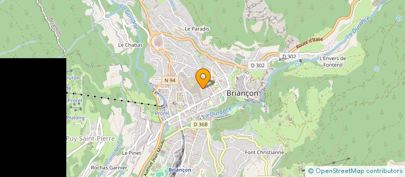 localisation de l'entreprise MADAME ANNE-SOPHIE PELLISSIER  BRIANCON