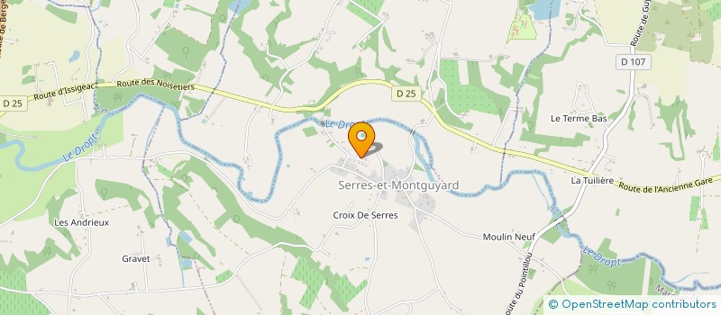 localisation de l'entreprise MADAME ANNE-SOPHIE PETER  EYMET