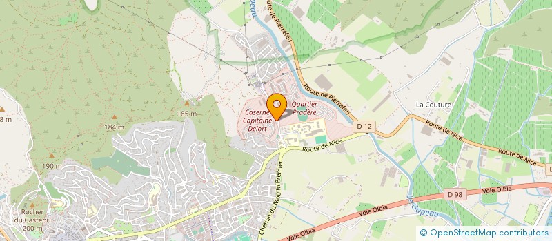 localisation de l'entreprise MADAME ANNE-SOPHIE PICAVET à HYERES