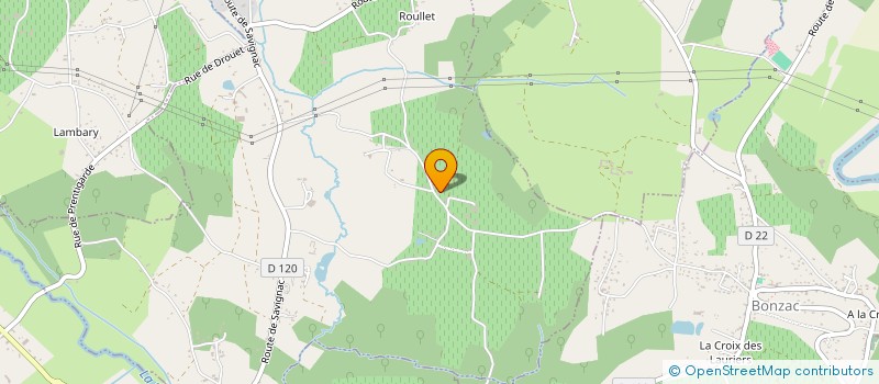 localisation de l'entreprise MADAME ANNE-SOPHIE PINAULT  SAINT-MARTIN-DU-BOIS