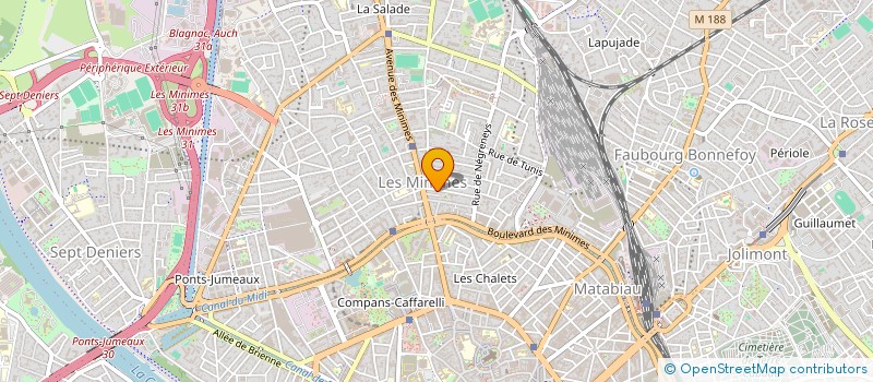 localisation de l'entreprise MADAME ANNE-SOPHIE PIUSSAN à TOULOUSE