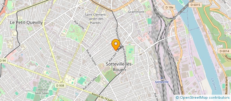 localisation de l'entreprise MADAME ANNE-SOPHIE POULIQUEN  SOTTEVILLE-LES-ROUEN