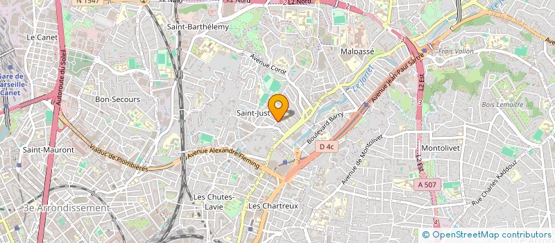 localisation de l'entreprise MADAME ANNE SOPHIE QUACH à MARSEILLE