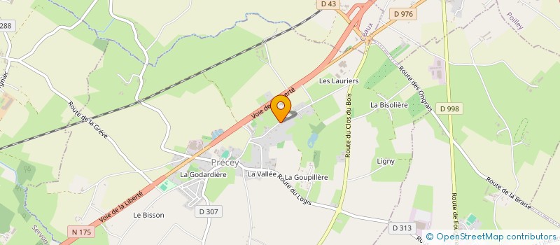 localisation de l'entreprise MADAME ANNE-SOPHIE QUEMENER  PRECEY