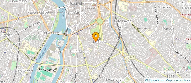 localisation de l'entreprise MADAME ANNE SOPHIE RABANY à TOULOUSE