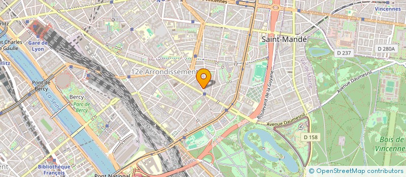 localisation de l'entreprise MADAME ANNE-SOPHIE RANGHEARD  PARIS