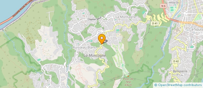 localisation de l'entreprise MADAME ANNE SOPHIE RAOELIARIJAONA  SAINT-DENIS