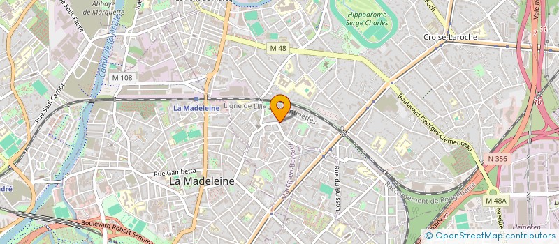 localisation de l'entreprise MADAME ANNE-SOPHIE RENAUD à MARCQ-EN-BARŒUL