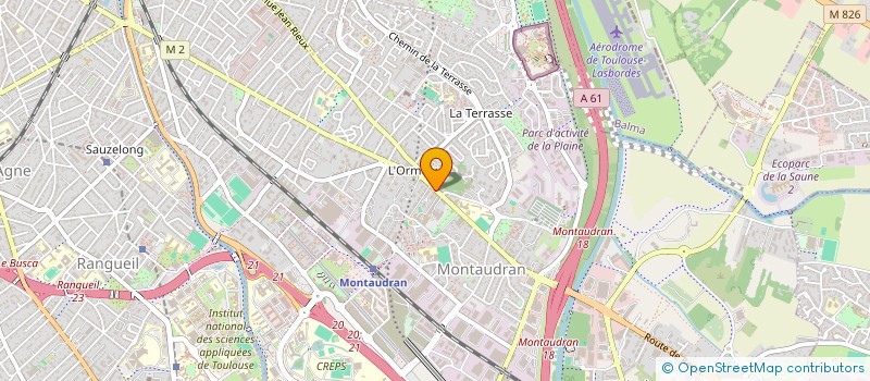 localisation de l'entreprise MADAME ANNE SOPHIE RICHARD  TOULOUSE